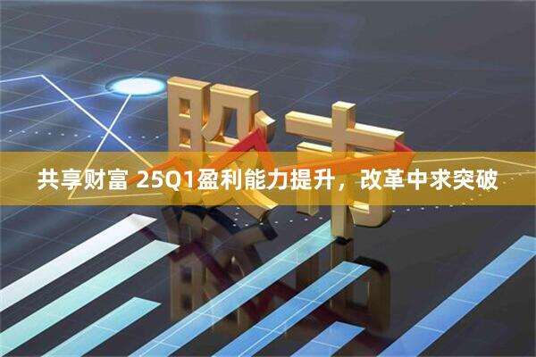 共享财富 25Q1盈利能力提升，改革中求突破